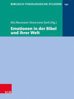 cover image of Emotionen in der Bibel und ihrer Welt